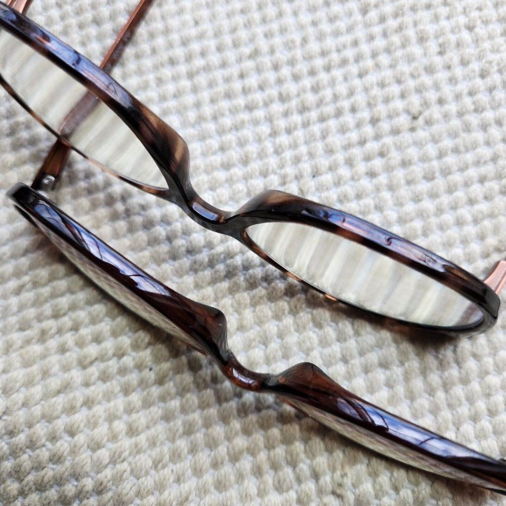 2 Armani Exchange AX 3005 8037 Eye Glasses Frames Brown Tortoise Cat 52-17 145 - Picture 9 of 10